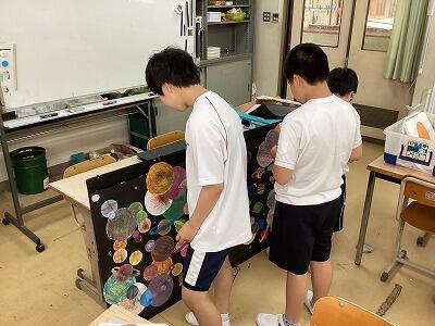 中学部1年 美術