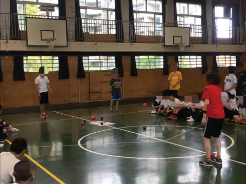 【高等部】出前授業 「ボッチャ」