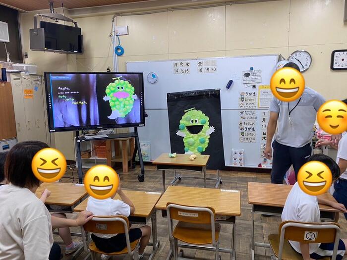 小学部3,4年生グループ学習(パンケーキグループ)