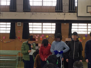 高等部 「3年生を送る会」