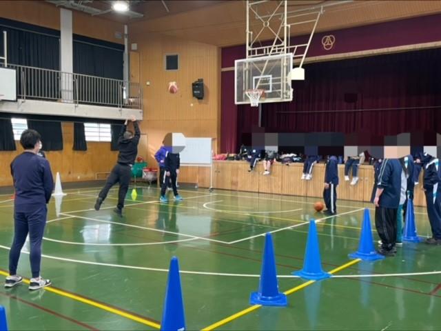バスケットボールクラブ 高3vs先生
