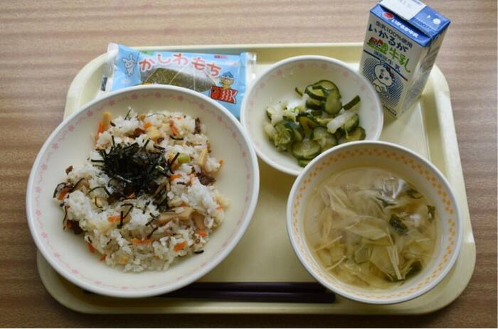 【給食】子どもの日こんだて