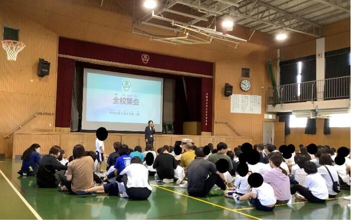 全校集会・認証式