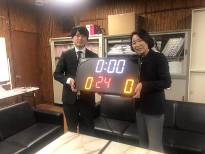 【寄贈】栗本鐵工所様より