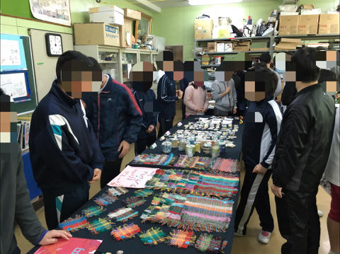 【高等部】販売学習の様子