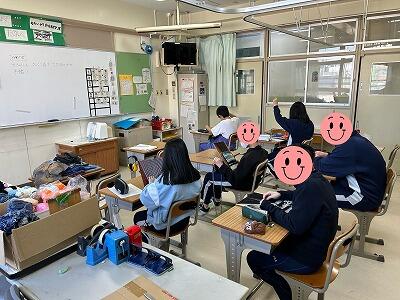 中学部3年生職業
