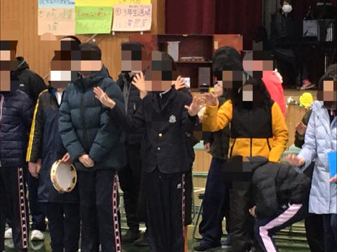 【中学部】お別れ会
