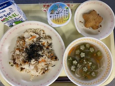 給食の紹介 ~行事食 七夕、郷土料理 沖縄料理~