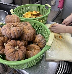 給食の紹介 ～なにわの伝統野菜～