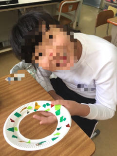 中学部 美術 「リースづくり」