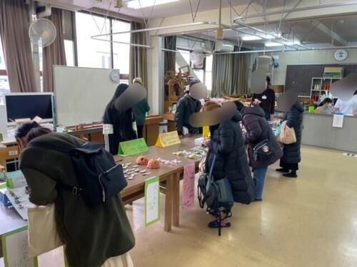 作品展、販売学習