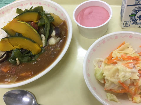 【給食】アイスが登場!!
