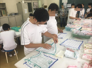 高等部 校内実習の様子