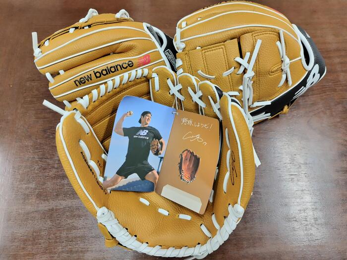 メジャーリーガーからのプレゼント