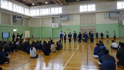B部門高等部 卒業生を送る会
