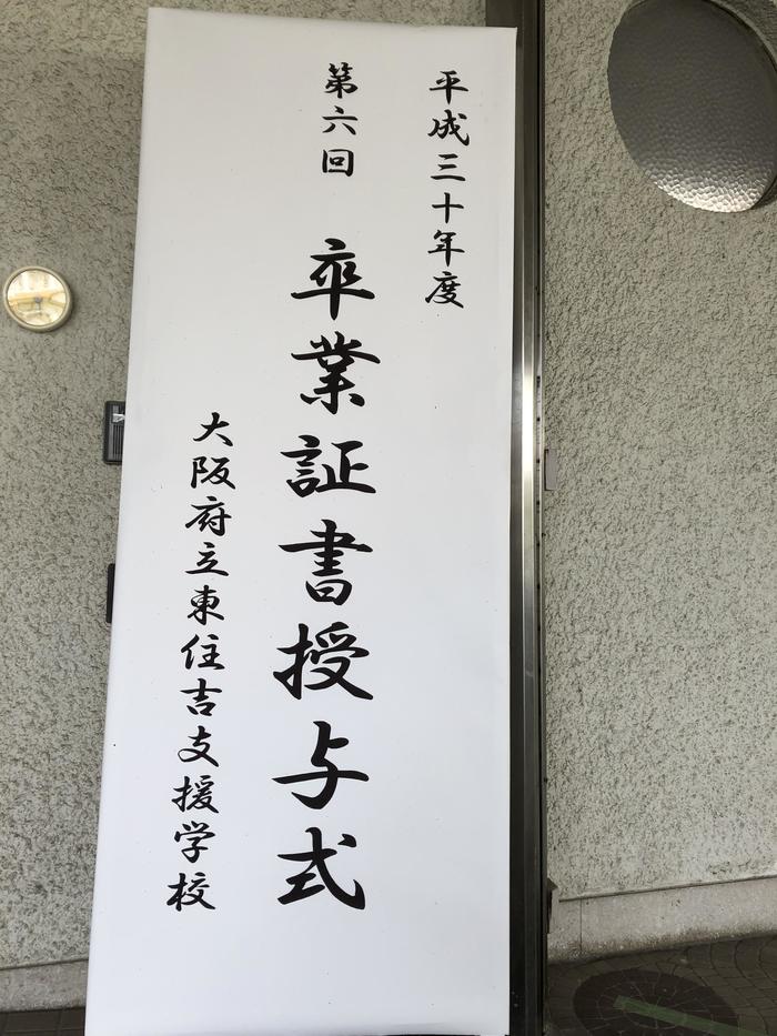 小中学部 卒業式