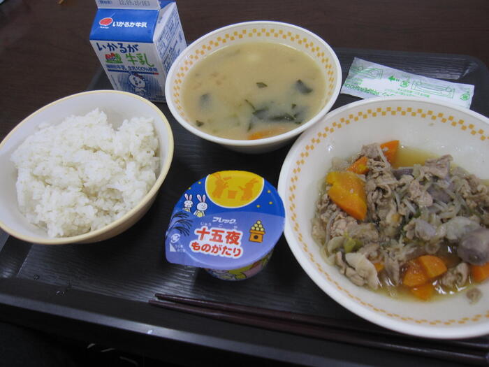 お月見ゼリー
