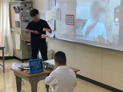 iPadを使った歯磨きの指導 【知的障がい教育部門 小学部】