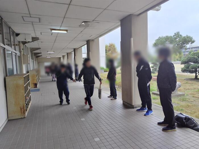 朝の挨拶活動(生徒会活動)