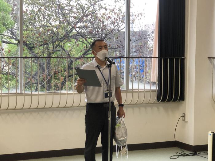 2学期始業式