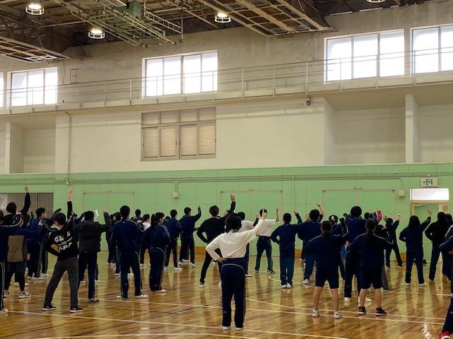 知的中学部の取り組み(体育)