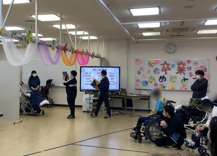 中学部送る会（肢体部門）