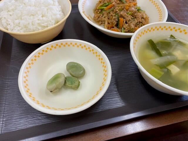 そら豆の塩ゆで