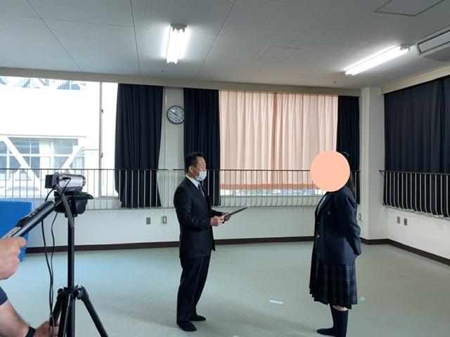 令和3年度修了式
