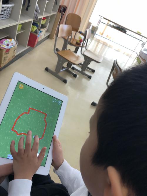 iPadを用いたなぞりの練習【知的障がい教育部門 小学部】
