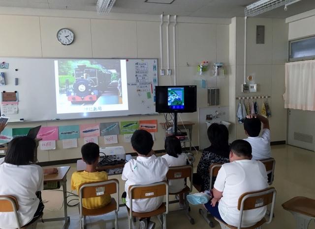 PowerPointとiPadアプリを同時に使った事前指導 【知的部門 小学部】