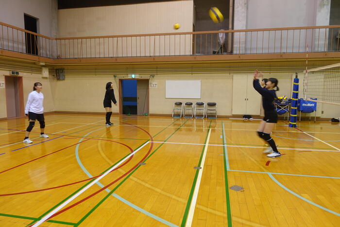 女子バレーボール部