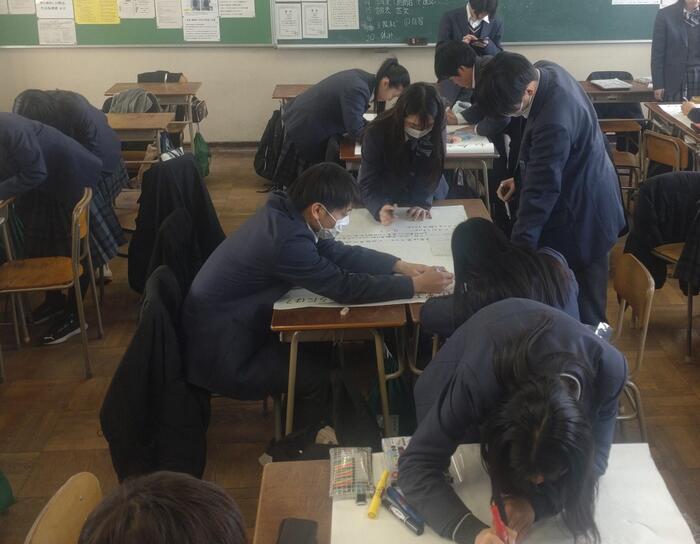 第１学年探Q ポスター作成準備
