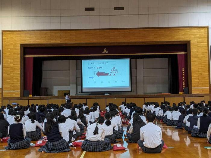 1年生進路講演会