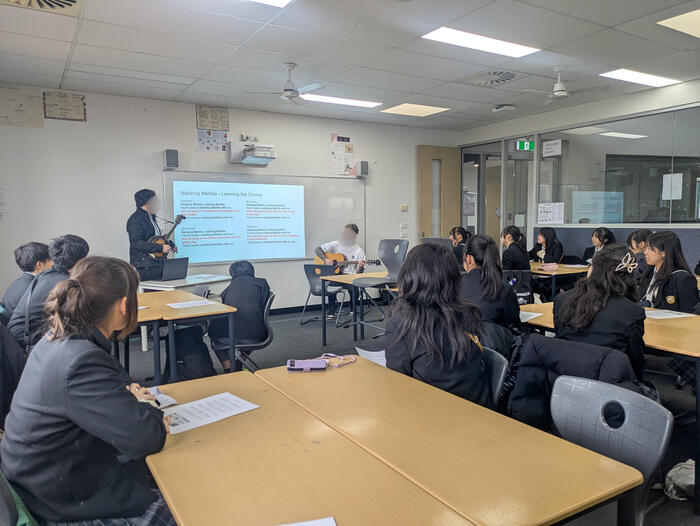 【姉妹校訪問記⑳】日本語クラスとの交流 オーストラリアの文化を学ぶ