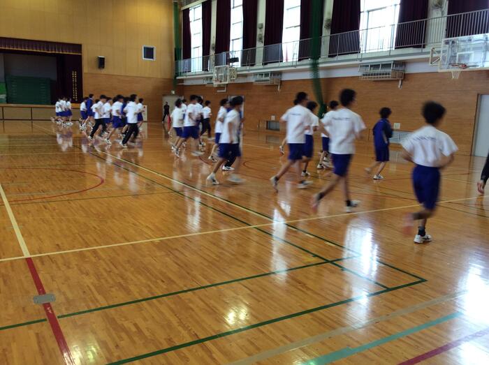 【校長ブログ14】新体力テスト・身体計測を行いました