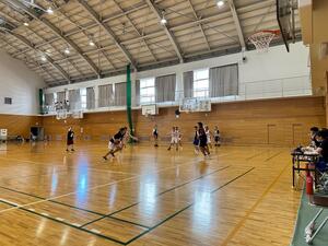 女子バスケットボール部 実業大会1回戦