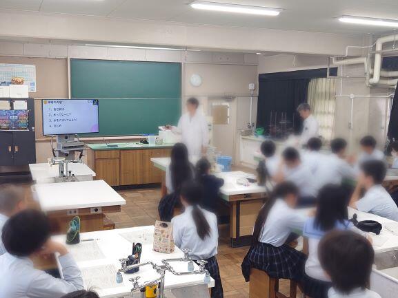 第35号「片山中学校出前授業」