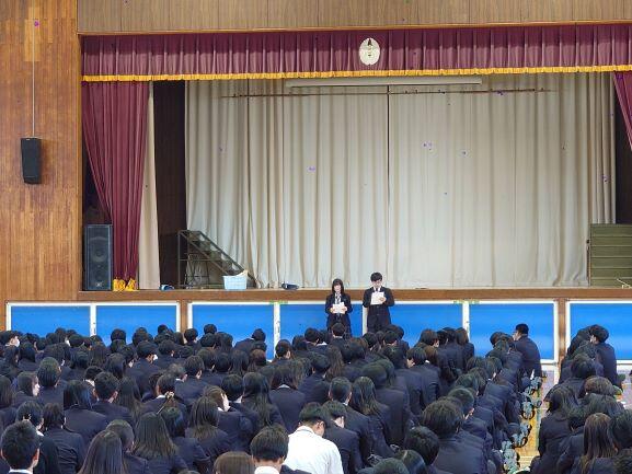 第6号 生徒総会および前期生徒会役員選挙
