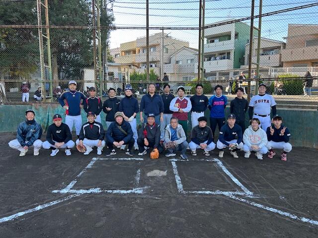 【硬式野球部】74期引退試合・OB戦