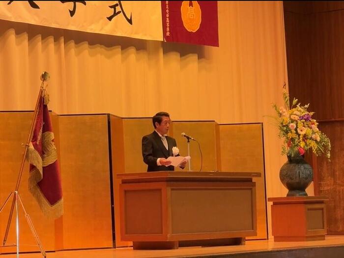第２号「第76回吹田高等学校入学式」