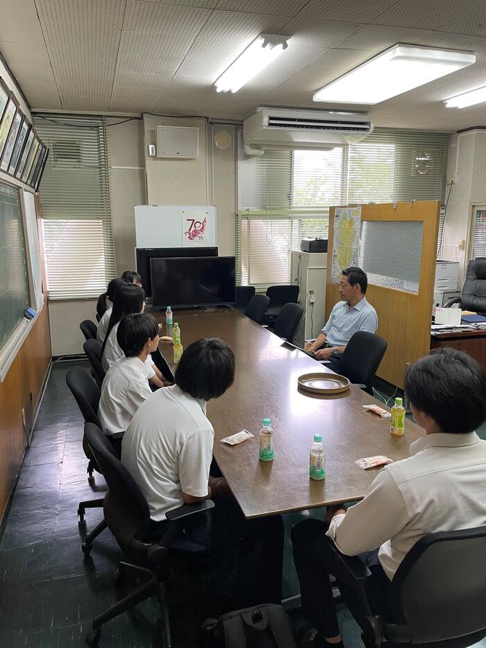校長室訪問！