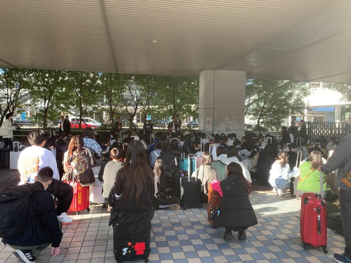 2年生 修学旅行 出発