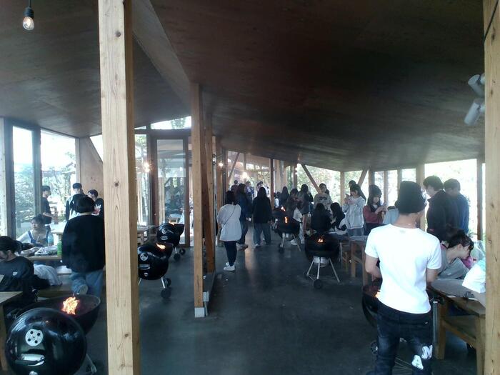 これからBBQです！