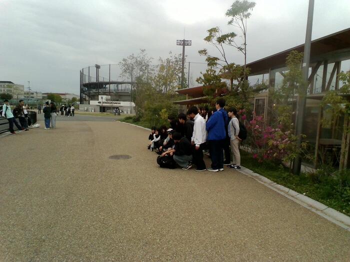 原池公園に゙到着！