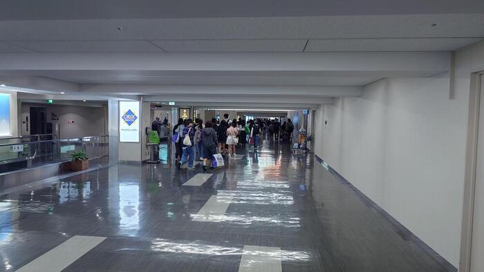 伊丹空港に到着しました。