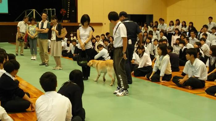 0929 薬探知犬も講師で！