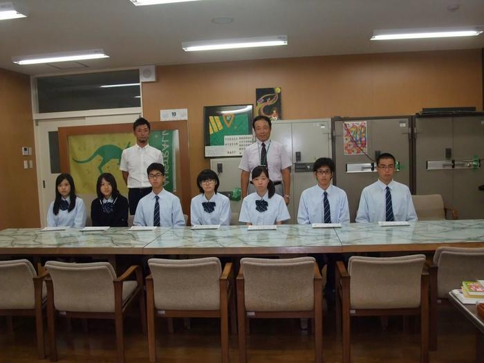 1007 生徒会後期認証式