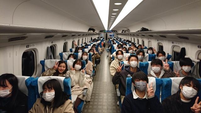 もうすぐ福山到着です！