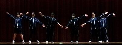 11/26(火)1年生女子体育「ダンス発表会」