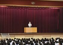 9/27(金)前期終業式を実施